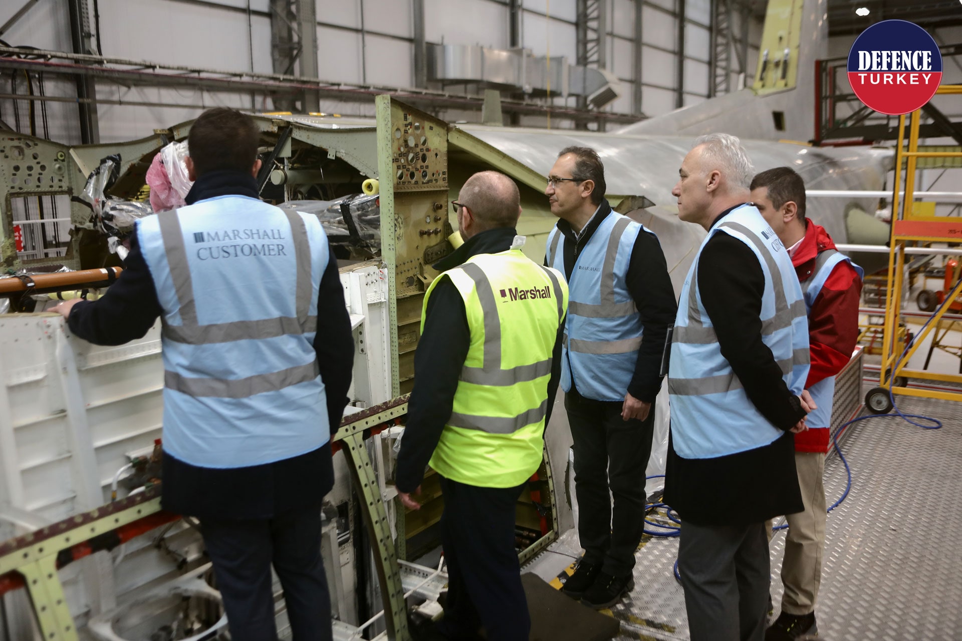 Turkish Air Force Leaders Visit Marshall Aerospace for C-130J Program Update