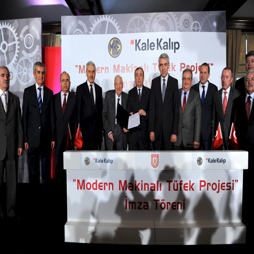 COOPERATION BETWEEN MKEK AND KALE KALIP FOR DESIGNING ?MODERN MACHINE GUN?