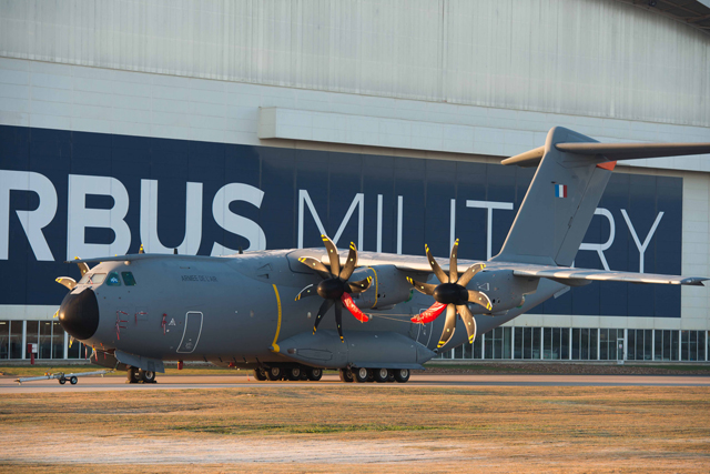 First Production Airbus Military A400M in French Colours
