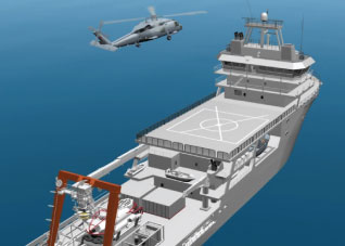 Yenel will Make an Interface Unit for the Helicopter Platform Camera System that will be Used on the Submarine Rescue Mothership Namely MOSHIP