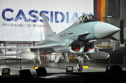 Cassidian delivers 100th Eurofighter to the German Air Force