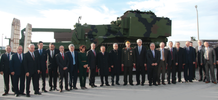 Amphibious Armoured Combat Earthmover Vehicles (AZMIM) was Delivered to Turkish Armed Forces