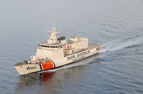 TCSG "Dost" and TCSG "Umut" were delivered to Turkish Coast Guard