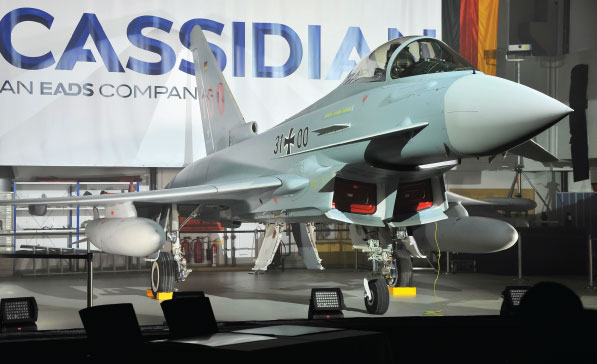 Cassidian delivers 100 th Eurofighter to the German Air Force