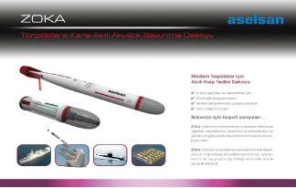 Acoustic Torpedo Countermeasure Decoy Aselsan Zoka