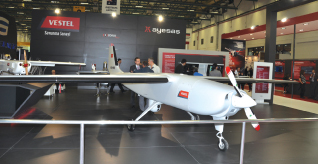 Karayel the First National Unmanned Air Vehicle of Vestel Defence Displayed at IDEF for the First Time