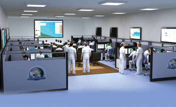 Naval Wargame Simulation System from Meteksan