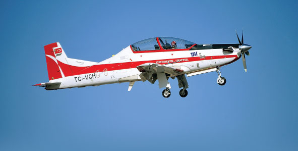 Turkish Basic Trainer Aircraft Hürkuş Accomplishes the Maiden Flight