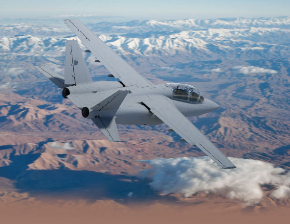 Textron AirLand Introduces Scorpion ISR/Strike Aircraft