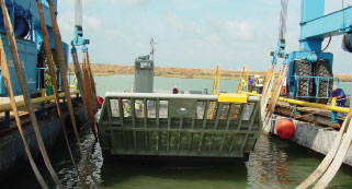 NAVANTIA Sets the First Landing Craft for Australia Afloat