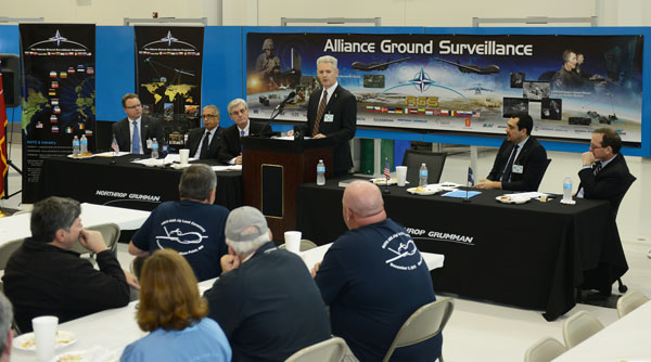 Northrop Grumman Begins On-Time Production of First NATO Global Hawk