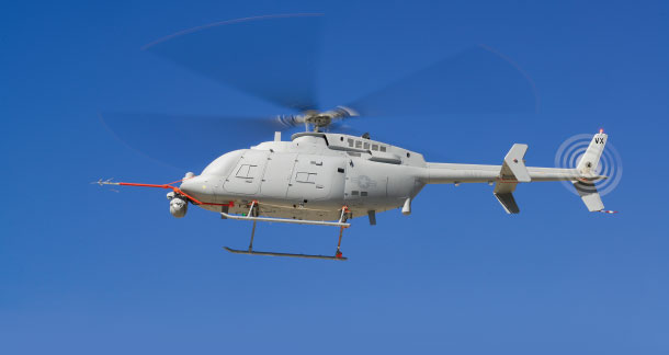 Northrop Grumman, U.S. Navy Complete First Flight of Next Generation Fire Scout