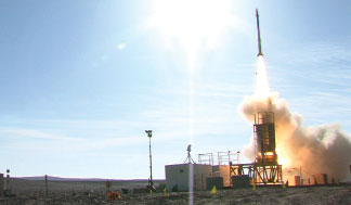 U.S.-Israel David’s Sling Weapon System Intercepts Target during Integrated Flight Test