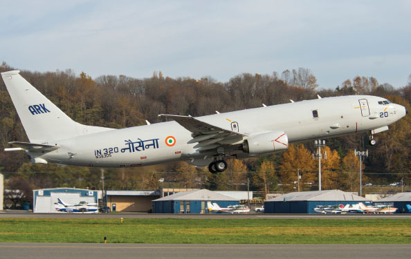 Boeing Delivered 2nd and 3rd P-8I Maritime Patrol Aircraft to Indian Navy