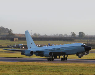 First Rivet Joint Aircraft Delivered to the UK
