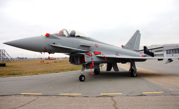 Roll Out for First Italian Built Eurofighter Tranche 3