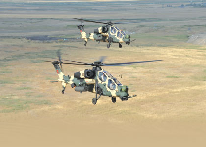 First T-129 “Atak” Helicopter Delivered to Turkish Land Forces Command