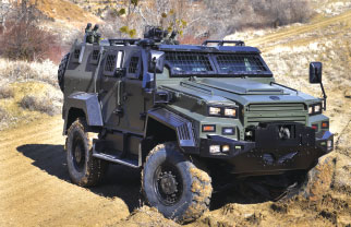 Nurol Makina Unveils New Design of “Yalçın” Ejder 4x4