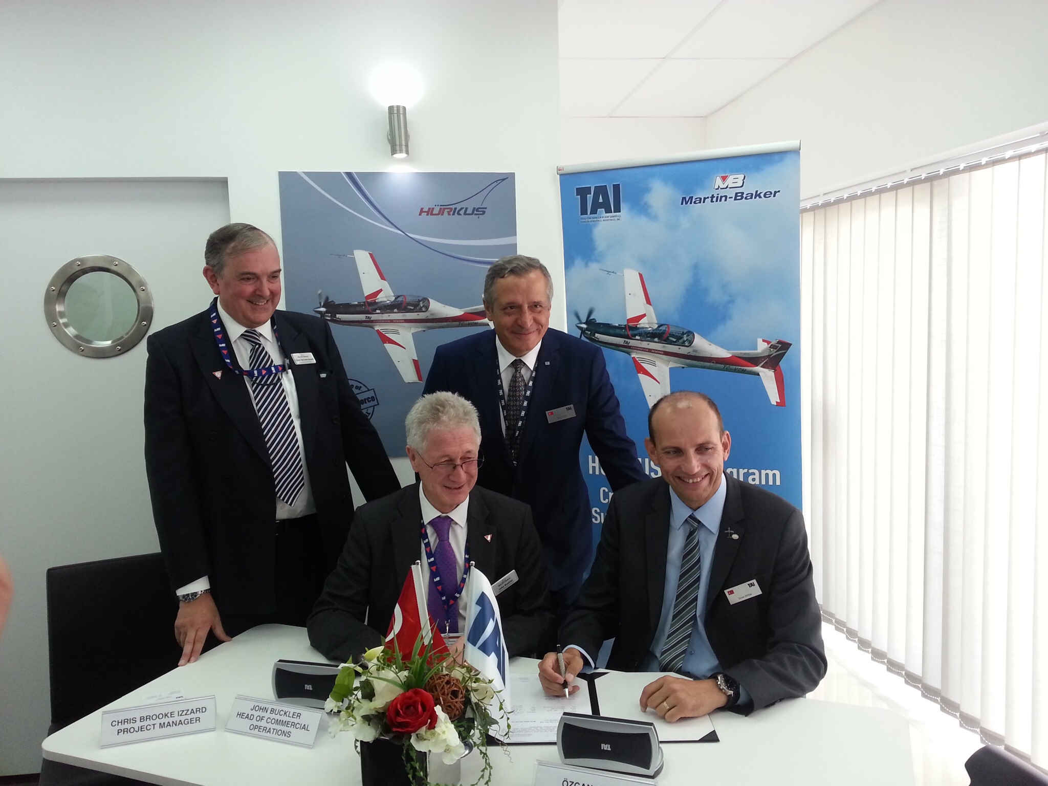 TAI Signed a Contract During FIA 2014