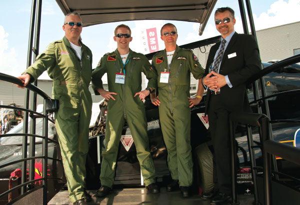 RAF Pilots “Eye View” from the HAWK Jet Trainer Aircraft