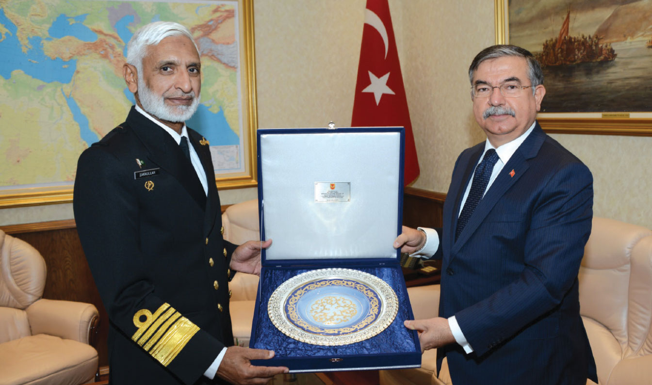 Chief of Naval Staff of Pakistan Visited Turkey