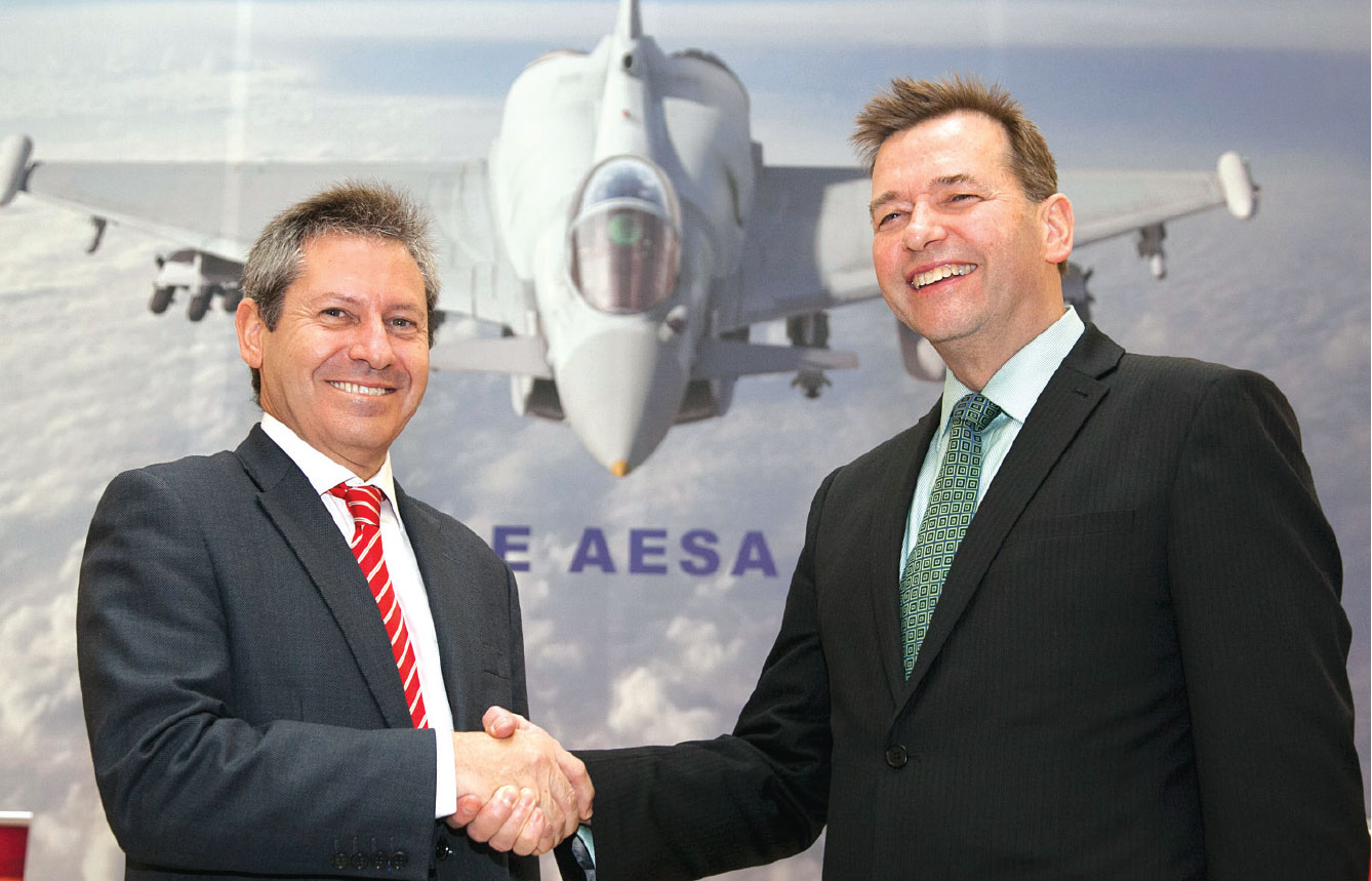 Eurofighter and NETMA Signed € 1 Bln Radar Contract
