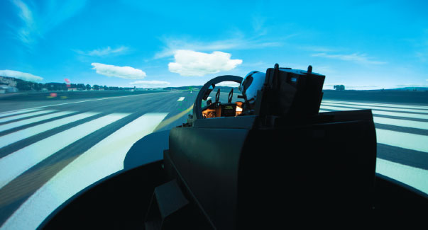 Simulator Training Center Reduced Flight Training Costs
