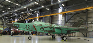 First-ever Italian F-35A ‘Rolls Out’ of Cameri Production Facility