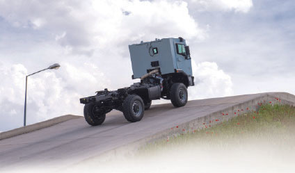 Nurol Makina Unveiled Ejder Kunter Armoured Truck in IDEF 2015