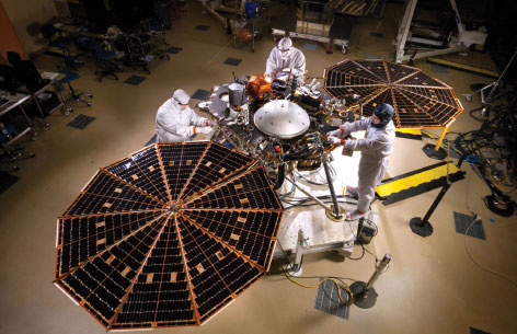 Lockheed Martin Completes Assembly of NASA’s InSight Mars Lander