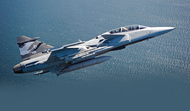 Finmeccanica Announced Contracts to Provide IFF systems for Swedish and Brazilian Saab Gripen NG Aircraft