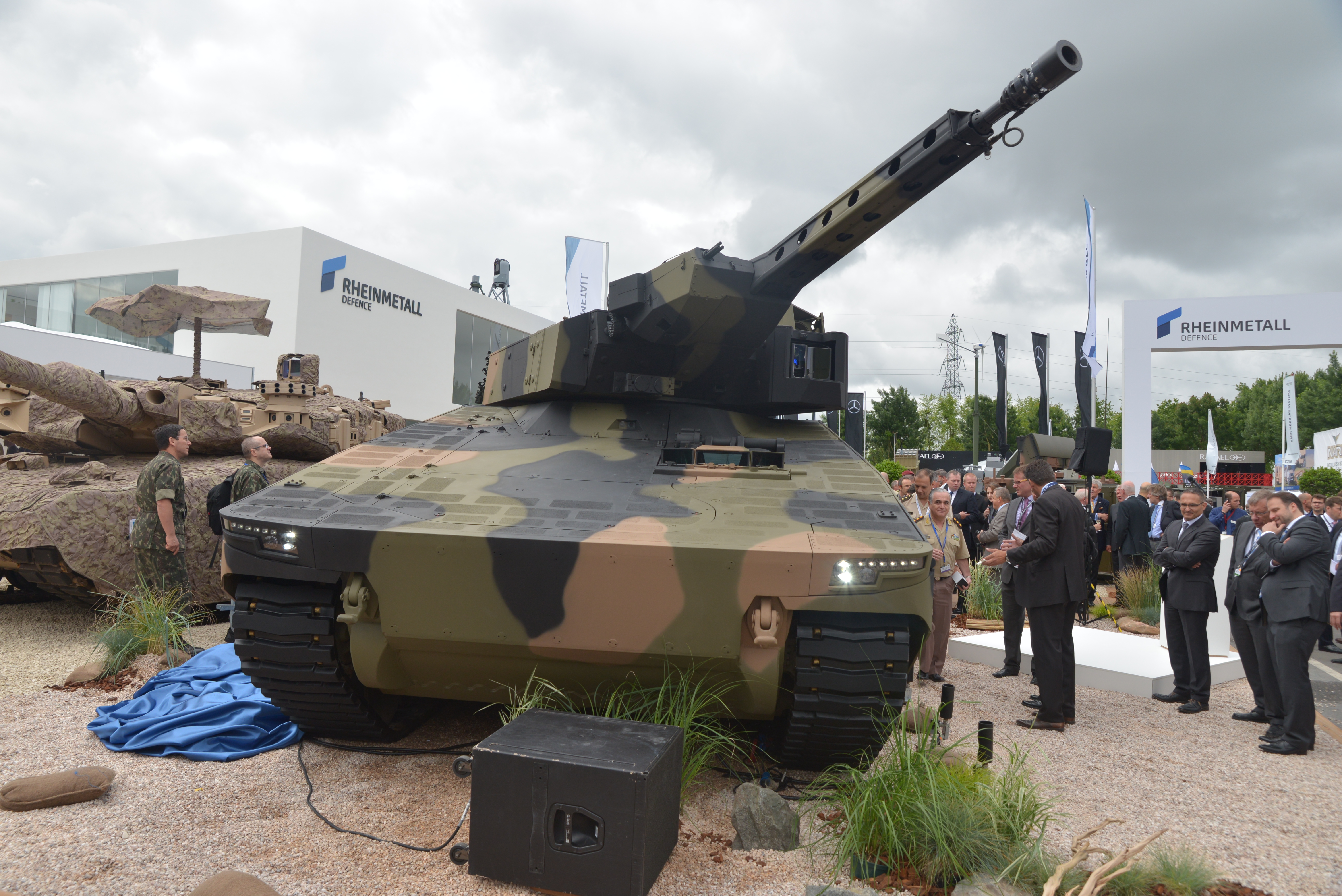 Rheinmetall Unveiled Infantry Fighting Vehicle at Eurosatory