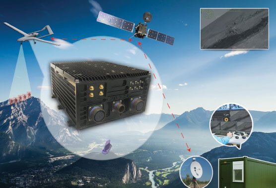 LOS & BLOS Secure and Robust Data Links for UAVs