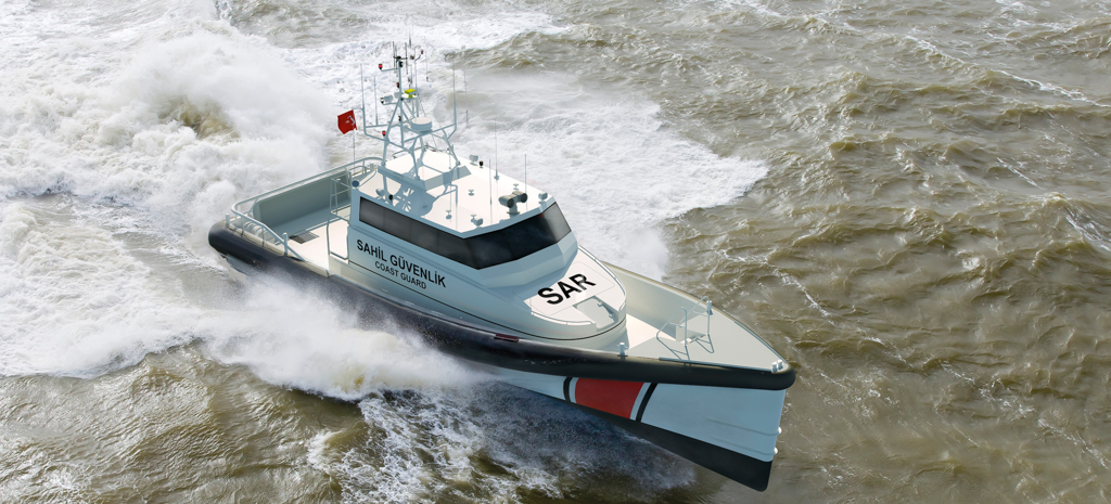 Six Search and Rescue boats from Damen Shipyards Antalya