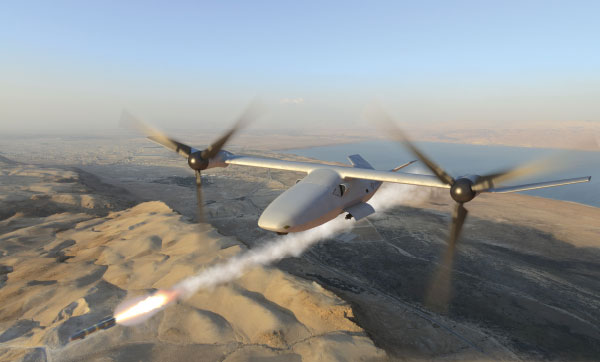 Bell Helicopter Reveals Bell V-247 “Vigilant” Tiltrotor UAS in Ship-Borne Configuration