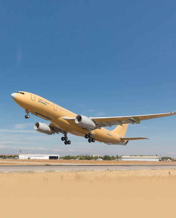 First new Standard A330 MRTT Makes Maiden Flight