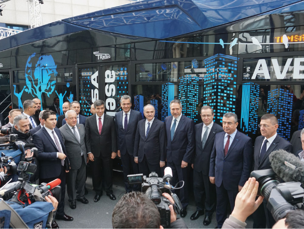 Aselsan and Temsa’s Co-Production Electric Bus “Avenue EV” Head Out