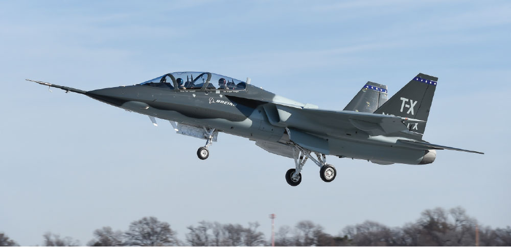 T-X Completes first Flight, Validates Design for Air Force Requirements