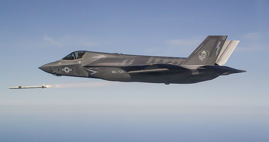 F-35 Successfully Conducts First Firings of MBDA’s ASRAAM