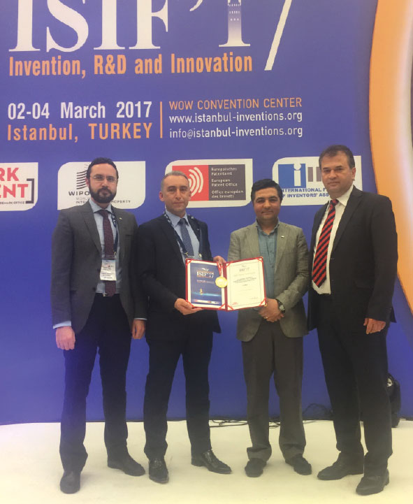 TAI Awarded Invention Award at the Istanbul International Invention Fair