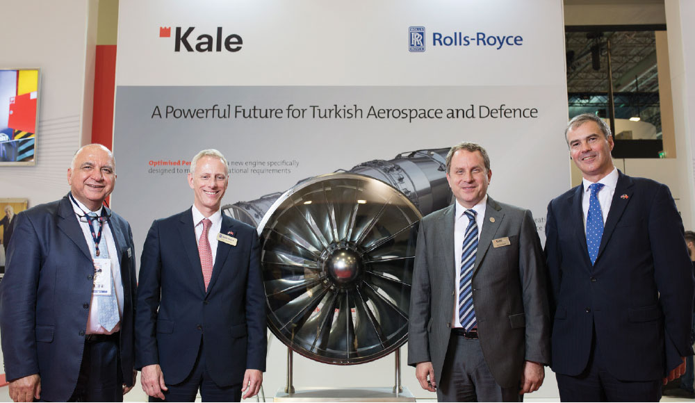 Kale Group and Rolls-Royce to Develop Unique Engine for Turkish Fighter