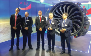 TEI Receives the Best Business Partner Award at Paris Air Show