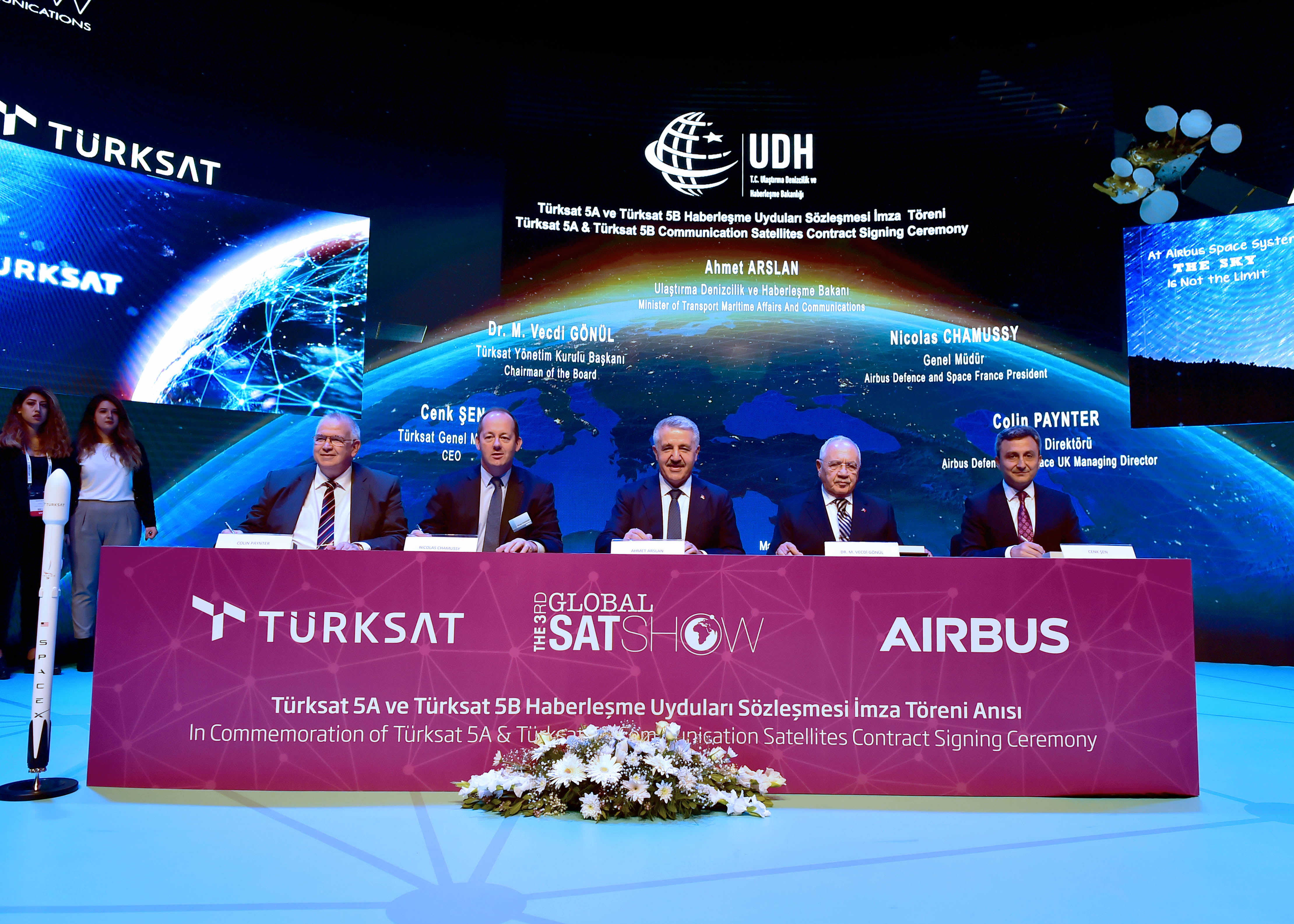 TÜRKSAT 5A & 5B Satellites to be Manufactured by Airbus