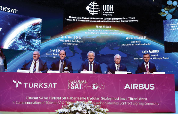 TÜRKSAT 5A & 5B Satellites to be Manufactured by Airbus