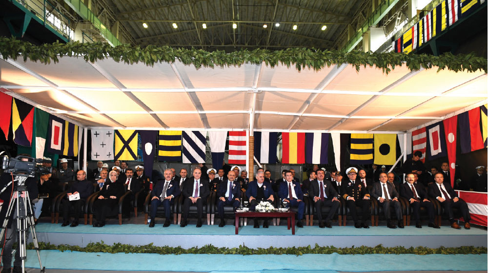 New Type Submarine Project’s 3rd Vessel ‘Murat Reis’ First Welding Ceremony Takes Place in Gölcük