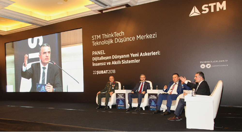 “Unmanned and Smart Systems in the Military” Discussions Took Place at Turkey’s Technology Based Think Tank ‘STM ThinkTech’