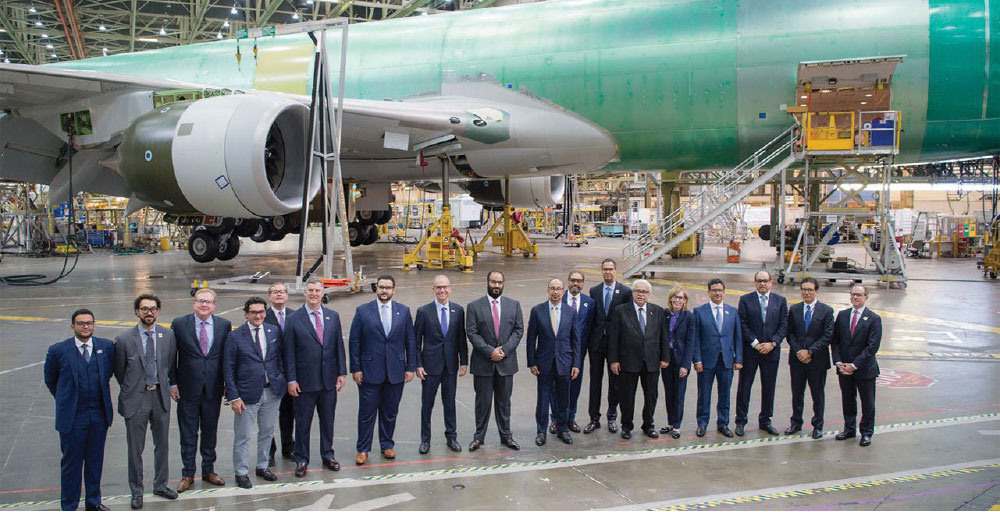 Saudi Arabian Military Industries and Boeing Form Joint Venture Partnership Targeting 55% Localization