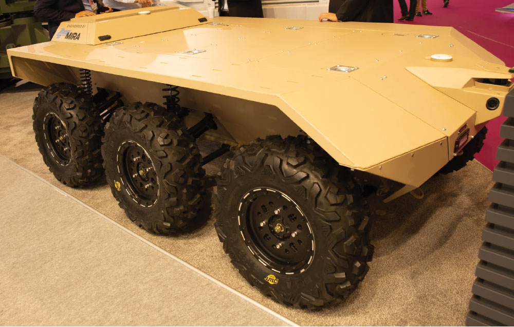 Katmerciler in Accompany with Savronik and Delta Ltd. Signed a Strategic Cooperation Agreement with UK Based Mira Company to Develop Unmanned Land Vehicles