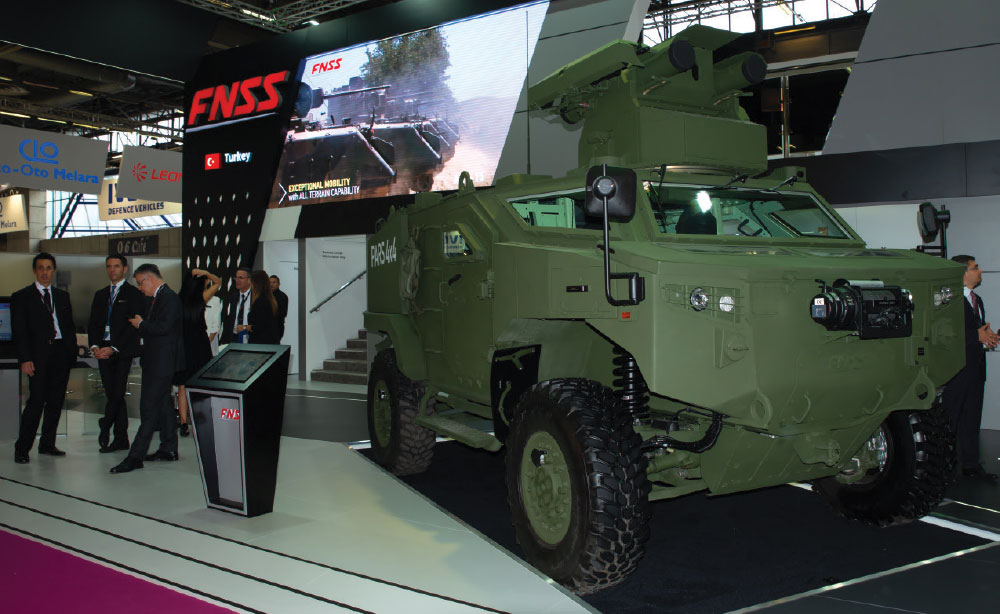 FNSS Launched PARS 4x4 Anti-Tank Vehicle Developed for ATV Project at Eurosatory 2018