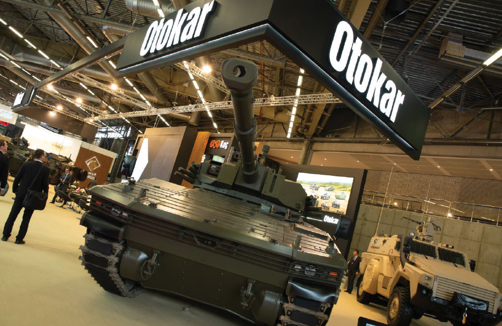 Otokar Debuted its Light Tank in Paris